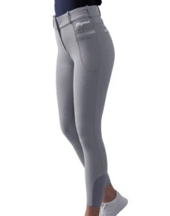Kingsland KL Kadi E-Tec Knee Grip Breeches -Riding Apparel Store kadi knee grip breech grey side 2210242329 6553 kingsland 26155.1651446268