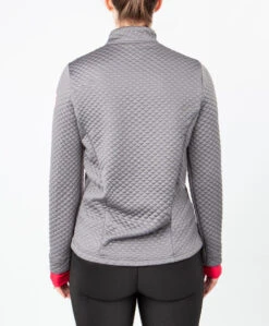 Irideon Girls AirLoft Pullover 7 Irideon Girls AirLoft Pullover -Riding Apparel Store kids airloft pullover dove grey back 30 6946 DG irideon 46433.1647548717