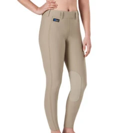 Irideon Kids Issential Riding Tights -Riding Apparel Store kids issential tight kp tan 30 3100 GH irideon 80325.1655837066