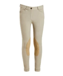 Kids Piper Jodhpur -Riding Apparel Store kids jodhpur tan front 34401 smartpak 76438.1666125868