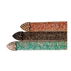 Kids Kamberley Sparkle Mesh Belt -Riding Apparel Store kids mesh belts pink black turquoise kamberley 86354.1677635179