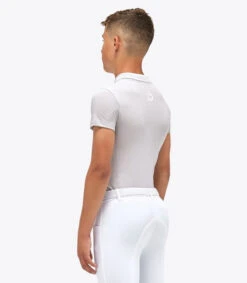 Kids Cavalleria Toscana Raceway Training Polo 10 Kids Cavalleria Toscana Raceway Training Polo -Riding Apparel Store kids raceway training ss grey back POO081 CO046 8000 CT 12666.1659801713