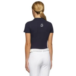 Kids Cavalleria Toscana Raceway Training Polo 8 Kids Cavalleria Toscana Raceway Training Polo -Riding Apparel Store kids raceway training ss navy back POO081 CO046 7901 cavalleria toscana 07356.1659801727