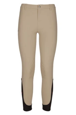 Girls Cavalleria Toscana Super Grip Tech Breeches -Riding Apparel Store kids super grip tech breech showtan front PBOA02 JE010 1003 cavalleria 57199.1578076737