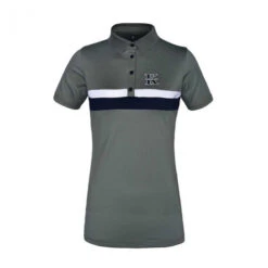 Kingsland KL Lukina Micro Pique Polo 9 Kingsland KL Lukina Micro Pique Polo -Riding Apparel Store kl lukina micro pique polo green front 212 PT 805 440 kingsland 03324.1624304572
