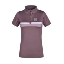 Kingsland KL Lukina Micro Pique Polo 12 Kingsland KL Lukina Micro Pique Polo -Riding Apparel Store kl lukina micro pique polo mauve front 212 PT 805 2022 kingsland 28052.1624304578