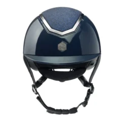 Charles Owen Kylo EQx Helmet Sparkly 12 Charles Owen Kylo EQx Helmet Sparkly -Riding Apparel Store kylo eqx sparkly standard navy front CO 31608.1687281462