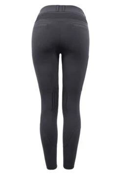 Cavallo Lee Pull-On Breeches Knee Grip -Riding Apparel Store lee knee grip shadgrey back 965924 SHG cavallo 05674.1676594379