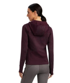 Ariat Lumina Full Zip Hoodie -Riding Apparel Store lumina full zip hoodie mulberry back 10041388 ariat 27578.1661647488