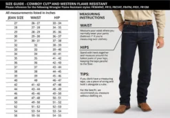Men's Wrangler Cowboy Cut Original Fit Jeans -Riding Apparel Store m bottoms CowboyCutFR sizechart 84350.1658437738