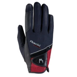 Roeckl Sports Roeckl Madrid Gloves -Riding Apparel Store madrid glove black red 15 3301249BKRD roeckl 74743.1643237563