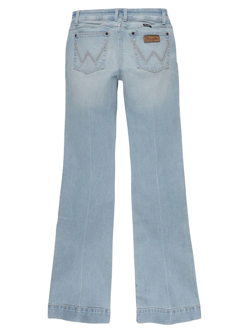 Wrangler Mae Mid Rise Trouser Jean 1 Wrangler Mae Mid Rise Trouser Jean