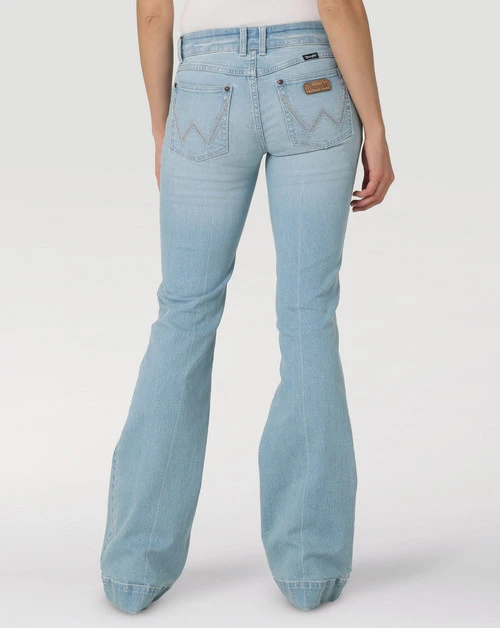 Wrangler Mae Mid Rise Trouser Jean 6 Wrangler Mae Mid Rise Trouser Jean - Image 6