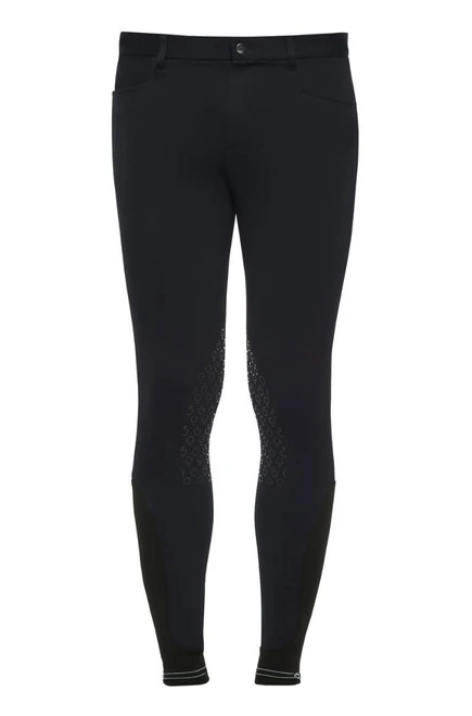 Men's Cavalleria Toscana Logo Tape Breeches Grip Knee