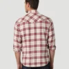 Men's Wrangler Retro Premium Plaid Long Sleeve Shirt