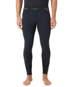 Men's B Vertigo Damien Breeches Knee Patch -Riding Apparel Store mens damien kp anth.gry front 36725 b vertigo 25155.1678926327