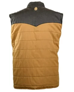 Men's Outback Trading Walker Vest -Riding Apparel Store mens walker vest burnt orange back 29816 outback 09397.1666904078