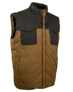 Men's Outback Trading Walker Vest -Riding Apparel Store mens walker vest burnt orange side 29816 outback 60596.1666904082