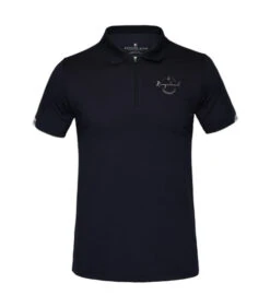 Men's Kingsland Nico Polo Short Sleeve -Riding Apparel Store nico polo navy front 220 PT 206 020 kingsland 90589.1643487159