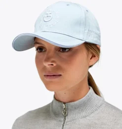 Cavalleria Toscana Orbit Cap -Riding Apparel Store orbit cap light blue lifestyle CPU021 GA021 7I00 cavalleria toscana 78086.1678572835