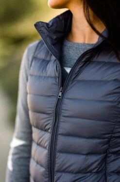 TKEQ EZ Packable Down Vest -Riding Apparel Store packable down vest nickle front detail EZ PACKABLE tkeq 75071.1653085383