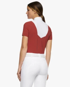 Cavalleria Toscana Pentagon Bib Show Polo Short Sleeve