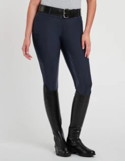 Piper Fusion Breeches Full Grip -Riding Apparel Store piper fusion full grip navy front 32381 smartpak 49989.1679004430