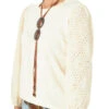 Wrangler Eyelet Poet Sleeve Top