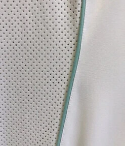 Cavalleria Toscana Perforated Sides Competition Polo -Riding Apparel Store polo perforated insert white green piping CT 86933.1690499507
