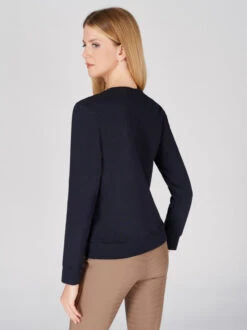 Vestrum Procida Horse Sweatshirt 5 Vestrum Procida Horse Sweatshirt -Riding Apparel Store procida horse sweater navy back W6722 65038 00079 vestrum 40044.1681613481