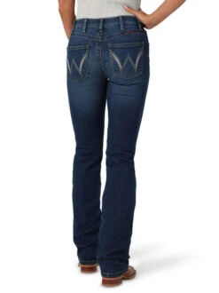 Wrangler Q-Baby Mid-Rise Shirley Jean 7 Wrangler Q-Baby Mid-Rise Shirley Jean -Riding Apparel Store q baby mid rise shirley darkwash back 112336744 wrangler 59403.1689701960
