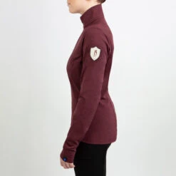 Irideon Women's Radiant Half Zip 13 Irideon Women's Radiant Half Zip -Riding Apparel Store radiant 1 2 zip cozy top henna side 30 7101 HNA irideon 30057.1666227142