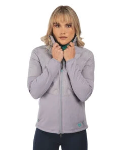 Aubrion Regent Light Jacket -Riding Apparel Store regent light jacket grey front 8260 shires 62318.1632687205
