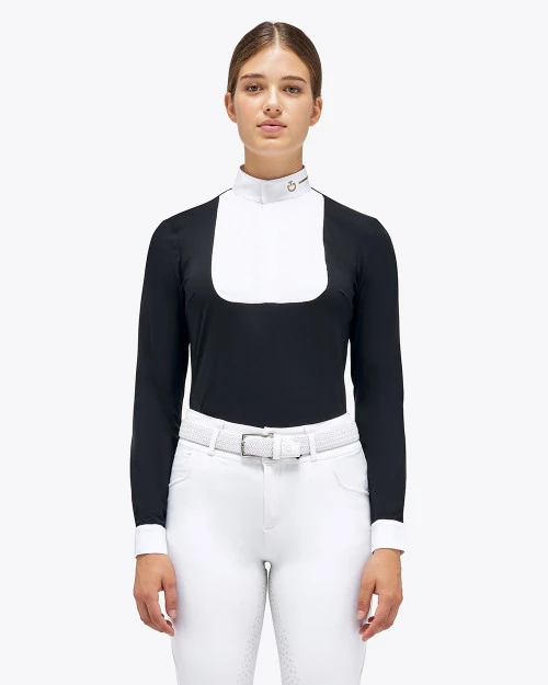 Cavalleria Toscana REVO Pleated Bib Show Shirt 3 Cavalleria Toscana REVO Pleated Bib Show Shirt - Image 3