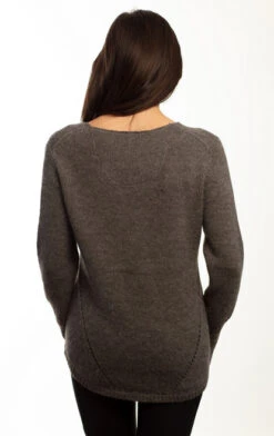 Goode Rider RIDE Sweater 8 Goode Rider RIDE Sweater -Riding Apparel Store ride sweater heather charcoal back 19037 3758 goode rider 99890.1665773755