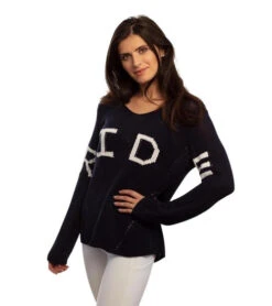 Goode Rider RIDE Lightweight Sweater -Riding Apparel Store ride sweater navy side 19038 3729 goode rider 58550.1665773261