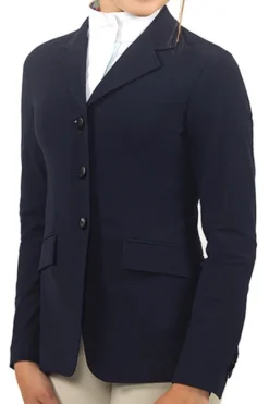 RJ Classics Girls Shore 3-Button Coat 7 RJ Classics Girls Shore 3-Button Coat -Riding Apparel Store rj classics girls shore coat navy 80765.1592944070