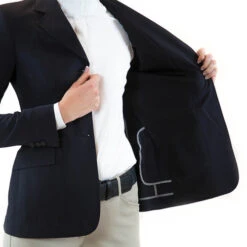 RJ Classics Nora Coat -Riding Apparel Store rj classics nora coat navy inside 98794.1557355075