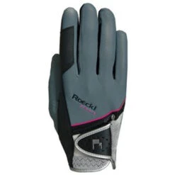 Roeckl Sports Roeckl Madrid Gloves -Riding Apparel Store roeckl madrid glove grey 78465.1643237592