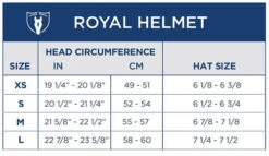 Tipperary Royal Equestrian Helmet -Riding Apparel Store royal helmet size chart 9500 tipperary 95208.1574814542