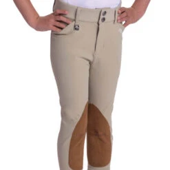 Kids Romfh Olivia Classic Jodhpurs -Riding Apparel Store sarafina olivia jodpur wht.sand front 47096 romfh 90421.1684887778