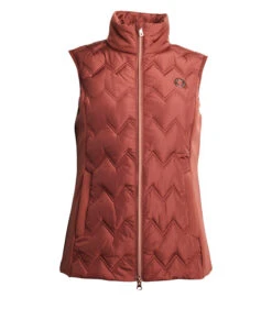 Kingsland Sia Insulated Vest -Riding Apparel Store sia body warmer vest hot chocolate front 2230163609 5029 kingsland 03945.1667000760