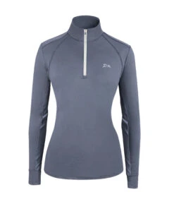 RJ Classics Sienna 37.5 Training Shirt -Riding Apparel Store sienna 37.5 LS shirt grey fog front SN513 rj classics 62915.1643576509