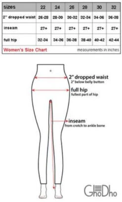 GhoDho Adena Breeches Grip Full Seat 12 GhoDho Adena Breeches Grip Full Seat -Riding Apparel Store size chart breeches ghodho 74792.1656450109