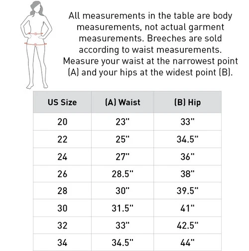 Horze Andrea High Waist Full Seat Breeches 3 Horze Andrea High Waist Full Seat Breeches - Image 3
