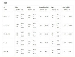 Goode Rider RIDE Sweater 10 Goode Rider RIDE Sweater -Riding Apparel Store size guide 12641.1665773775