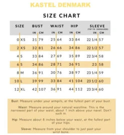 Kastel Denmark Shirt Shirred Shoulder Long Sleeve -Riding Apparel Store size measurement chart kastel 34793.1624827626