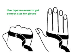 Heritage Cross Country Gloves 9 Heritage Cross Country Gloves -Riding Apparel Store sizing image 44081.1643571158