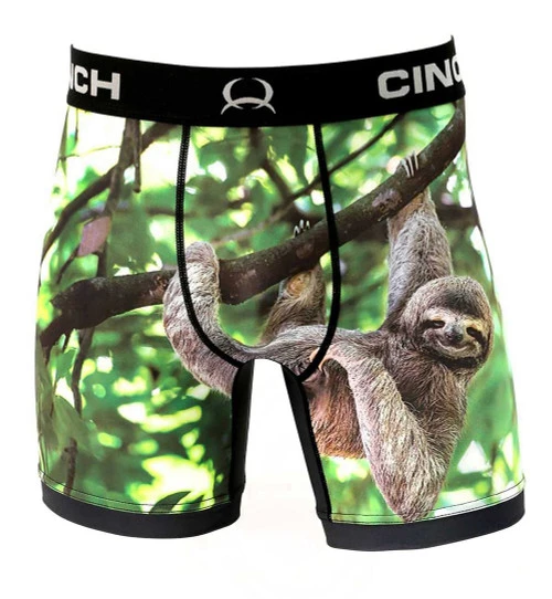Men's Cinch Sloth Boxer Briefs 2 Men's Cinch Sloth Boxer Briefs - Image 2