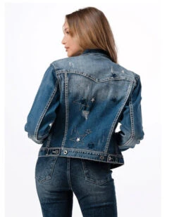 Riding Apparel Store -Riding Apparel Store star denim jacket back grace la 79636.1690416545
